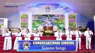 JMCIM  Congregational Singing  Solemn Songs  February 4 2024 [upl. by Eedia]