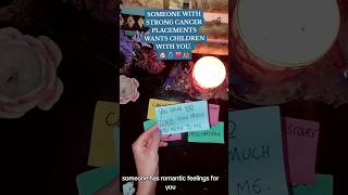 SOMEONE WITH STRONG CANCER PLACEMENTS WANTS CHILDREN WITH YOU Tarot trending soulmate short [upl. by Grindlay420]