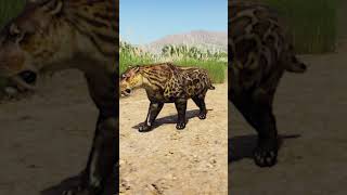 Smilodon fatalis  Prehistoric Kingdom prehistorickingdom sabertoothtiger [upl. by Ecirbaf]