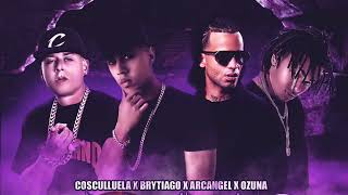 Cosculluela x Brytiago x Arcangel x Ozuna Me ama me odia  Letra [upl. by Kerwon]