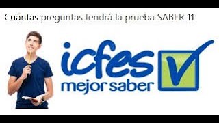 Cuántas preguntas tiene el Icfes [upl. by Zetta]