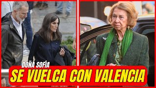 Doña Sofía DEJA RETRATADA a Letizia Ortiz tras su NUEVA AYUDA a VALENCIA [upl. by Harak]