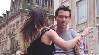 Salsa amp Bachata on the Street — Ramona Roca amp Esteban Tejedor [upl. by Anoif]