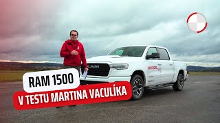 Martin Vaculík a RAM 1500 s novým šestiválcem Nahradí poctivé V8 Hemi [upl. by Felicie]