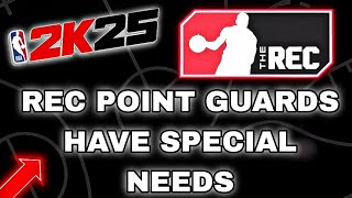 REC Point Guards Have Gotten WORSE In NBA 2K25 [upl. by Ahsayn]