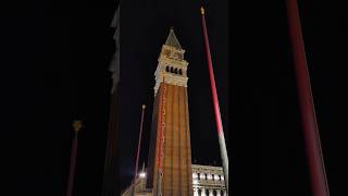 San Marco square a night in Venice veniceitaly piazzasanmarco [upl. by Burack283]