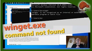 Wingetexe command not found [upl. by Nelubez]