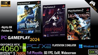 Legacy of Kain PC Gameplay  PCSX2  4k60FPS  Full Playable  PS2 Emulator  2024 Latest [upl. by Aziram307]