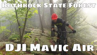 Rothrock State Forest Pennsylvania  DJI Mavic Air  Mountain Biking Gravel Biking [upl. by Thaxter]