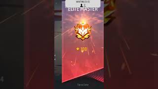 🥺NEW SISION MASTER PUSH🥺 cs rank freefiremax shorts [upl. by Ellezig]