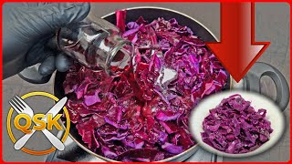 Rotkraut Blaukraut Rotkohl selbst gemacht  Frisch und einfach Eine Herbstliche Köstlichkeit [upl. by Ludovick]