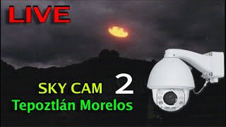 Tepoztlán Morelos Sky Cam 2 OVNIS UFOS [upl. by Kathlin]