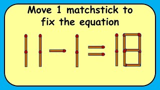 11118 Think You’re Smart Try This Puzzle 362 Matchstickpuzzles [upl. by Flavius363]