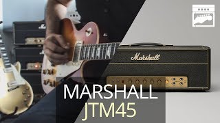 Marshall JTM45 2245 Plexi Amp Demo [upl. by Ahsikram25]