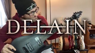 Delain  Suckerpunch Guitar Playthrough with Jackson JS227 [upl. by Goddart]