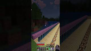 Minecraft New Walkway To The New Village Area mc minecraft realms multiplayer shorts [upl. by Charmane]