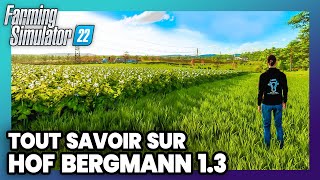 HOF BERGMANN 13 FARMING SIMULATOR 22  miel cerises maize on regarde les nouveautés [upl. by Hedgcock]