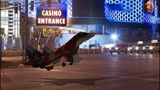 FANTASTIC Russian Mikoyan MiG29 with OVT VECTORED THRUST flies in LAS VEGAS [upl. by Enial]