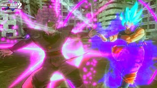 HAKAI NEW Perfected Super Saiyan Blue Goku VS Zamasu in Dragon Ball Xenoverse 2 MOD [upl. by Yenduhc]