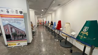 Exposición mantos militares de Virgen del Pilar 2 al 22 de octubre de 2024 Fundación Ibercaja [upl. by Osborne]