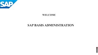 SAP BASIS ADMINISTRATION 2024  SAP BASIS ADMINISTRATION amp S4 HANA ADMINISTRATION INTRODUCTION [upl. by Elleb809]