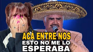 REACCIÓN Vicente Fernández  Acá Entre Nos En Vivo [upl. by Lareena]