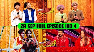 29 September 2024 Full Episode Indias Best Dancer 4  All Contestants Score Today 29 Sep 2024 IBD 4 [upl. by Melburn781]