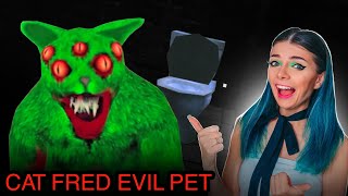 СКИБИДИ КОТ ФРЕД из Ада  Новое Обновление Скибиди Туалеты ► Cat Fred Evil Pet  Horrorgame 4 [upl. by Simara]