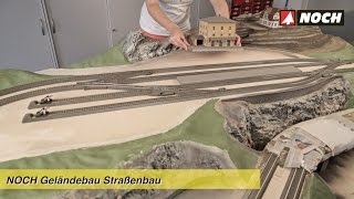 NOCH Modellbau Straßen Wege und Plätze [upl. by Ardnuaet]