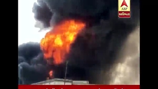 BHaruch  Fire In Chemical Ferocity of Ankleshwar GIDC  Watch Video [upl. by Todhunter]