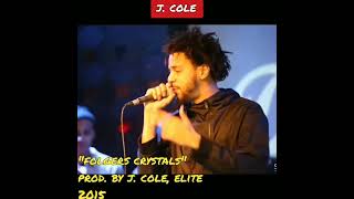 ᔑample Video Folgers Crystals by J Cole prod by J Cole Elite [upl. by Oidualc]