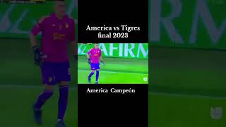 America vs Tigres final 2023 campeon America [upl. by Aihsemak]