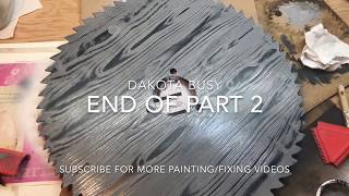 How to Paint a Rustic Wood Look  Part 2 [upl. by Hylton]