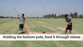 Bownet Soccer Goal 5x10 Set Up Video [upl. by Llehsim]