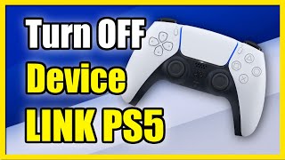 How to Turn Off Device Link and HDMI CEC on PS5 Stop PS5 Shutting Off with TV [upl. by Mehetabel]