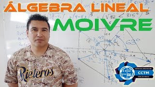 Extracción de raíces  Teorema de Moivre  Números complejos  Álgebra Lineal Ejemplo paso a paso [upl. by Eisenstark959]