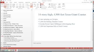 How to Promote and Demote Slides in PowerPoint 2013 [upl. by Enetsuj]