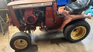 Wheel horse mud mower build EP1 [upl. by Issej179]