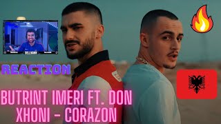 Butrint Imeri ft Don Xhoni  Corazon Reaction [upl. by Margarida]