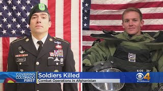 Community Mourns Loss Of Two Fort Carson Soldiers One From Colorado [upl. by Friday]