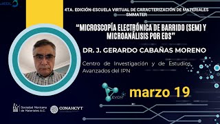 MICROSCOPÍA ELECTRÓNICA DE BARRIDO SEM Y MICROANÁLISIS POR EDS [upl. by Anilek672]