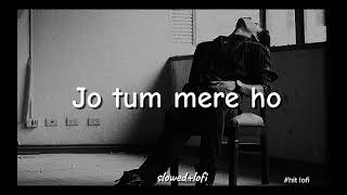 Jo tum mere hoofficial lofi songbyhit lofilofislowed [upl. by Mendelson]