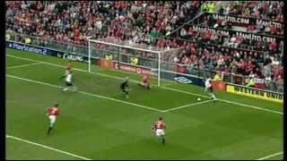 Malcolm Christie misses an open goal Man Utd vs Derby [upl. by Adnilemreh973]