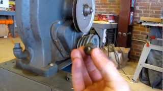 1974 Rockwell Bandsaw 28300 Rebuild Part 1 [upl. by Loziram]