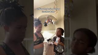 Y’all think she Happy 🤣🤣 baby dwarfism funny dwarf pregnancy tiktok pregnantwithdwarfism [upl. by Marney]