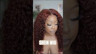 SHEIN curly ginger closure wig sheinwigs sheinwig humanhair [upl. by Ojillib]