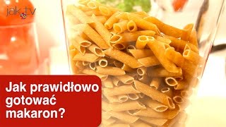 Jak prawidłowo gotować makaron Jak powinno się gotować makaron  wwwjaktv [upl. by Reifinnej]