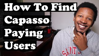 How To Find Capasso Paying Users [upl. by Checani]