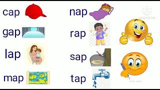 Letter a blending ab  CVC Words  Word Family ab  Phonics for kidsReading Three Letter Words [upl. by Connor]