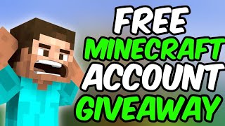 Free minecraft giveaway account for free [upl. by Alasdair954]